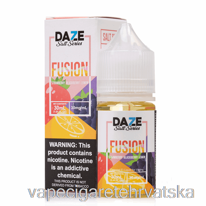 Vape Cigarete Jagoda Kupina Limun - 7 Daze Fusion Sol - 30 Ml 30 Mg